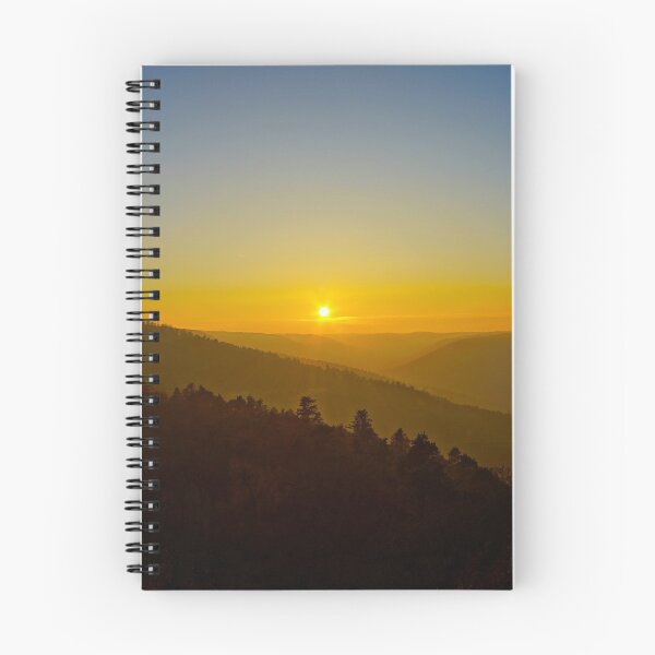 Item preview, Sunset in Vosges mountains colorful view, Alsace, France designed and sold by Alexander Sorokopud.