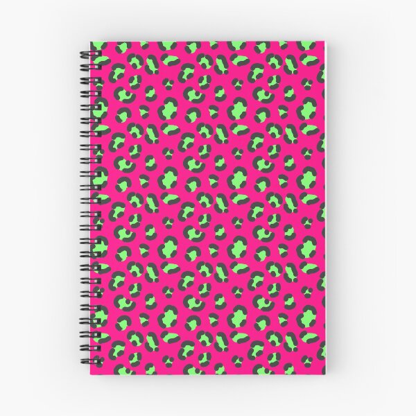 Item preview, 80s Neon Pink and Green Leopard Print designed and sold by So70s.
