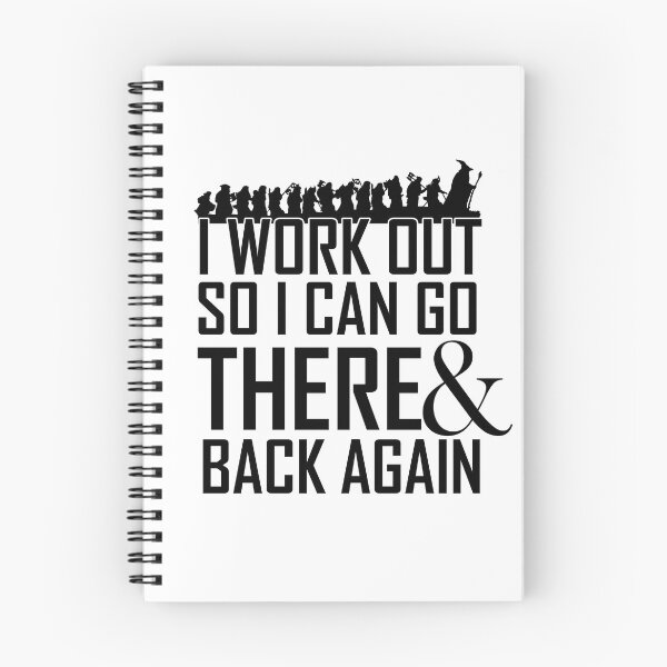 Item preview, Working out to Go There and Back Again designed and sold by syrensong.
