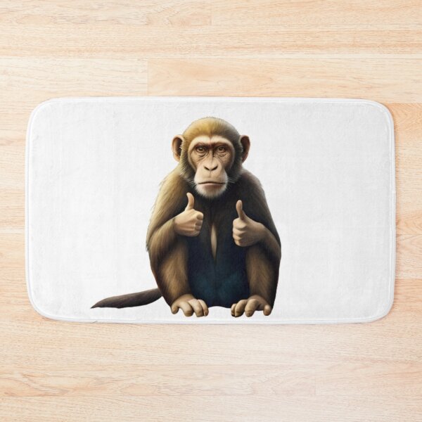 Item preview, Monkey with thumb up designed and sold by Jurke-333.