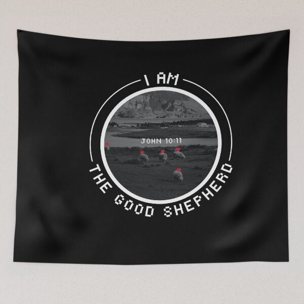 Item preview, I AM The Good Shepherd (John 10:11) designed and sold by Just Christianity.