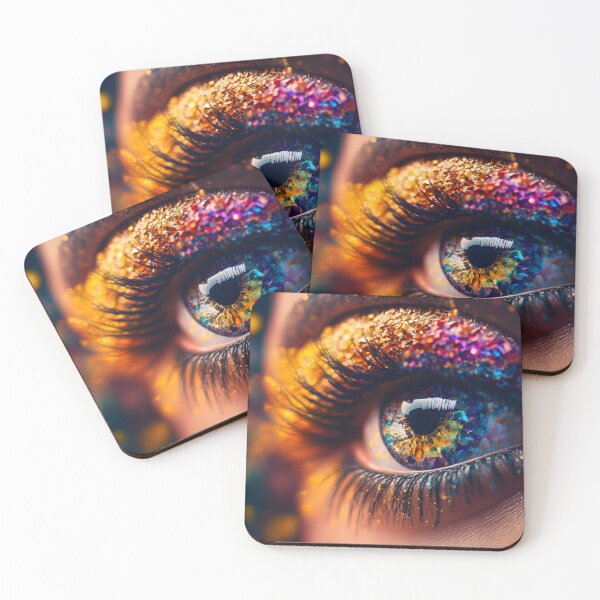 Item preview, Woman's gaze in rainbow colors designed and sold by Maelgoa.