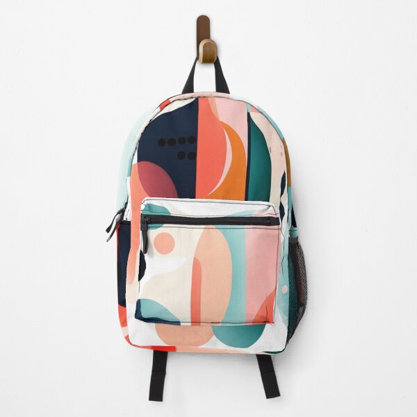 Item preview, Organic Forms Blending with Geometric Shapes and Colorful Fauna designed and sold by ShopWilPrints.