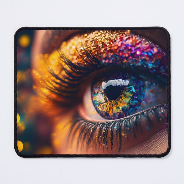 Item preview, Woman's gaze in rainbow colors designed and sold by Maelgoa.