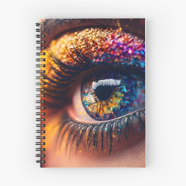 Item preview, Woman's gaze in rainbow colors designed and sold by Maelgoa.