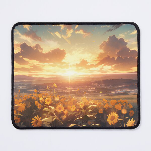 Item preview, Sunset Splendor: Immersed in Sunflower's Glow designed and sold by Wylveragon.