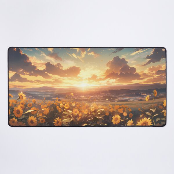 Item preview, Sunset Splendor: Immersed in Sunflower's Glow designed and sold by Wylveragon.