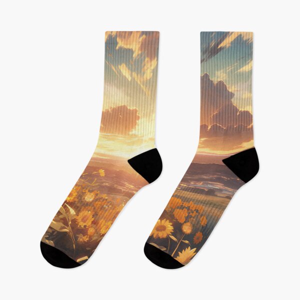 Item preview, Sunset Splendor: Immersed in Sunflower's Glow designed and sold by Wylveragon.