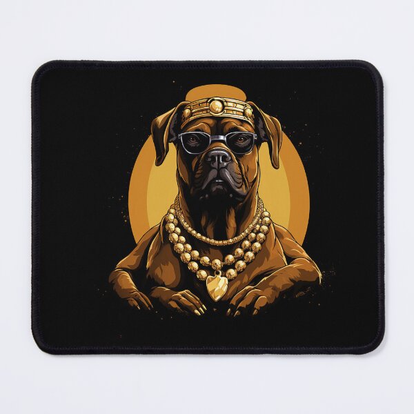 Item preview, Big Boss Dog with gold bold chain designed and sold by JansenGS.