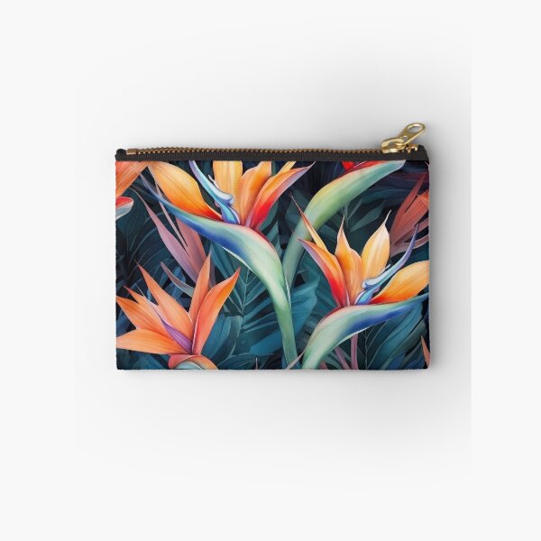 Item preview, Brid of Paradise flower in a painterly style designed and sold by Adriano Carrideo.