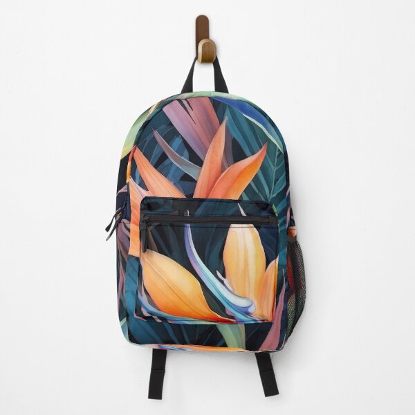 Item preview, Brid of Paradise flower in a painterly style designed and sold by Adriano Carrideo.