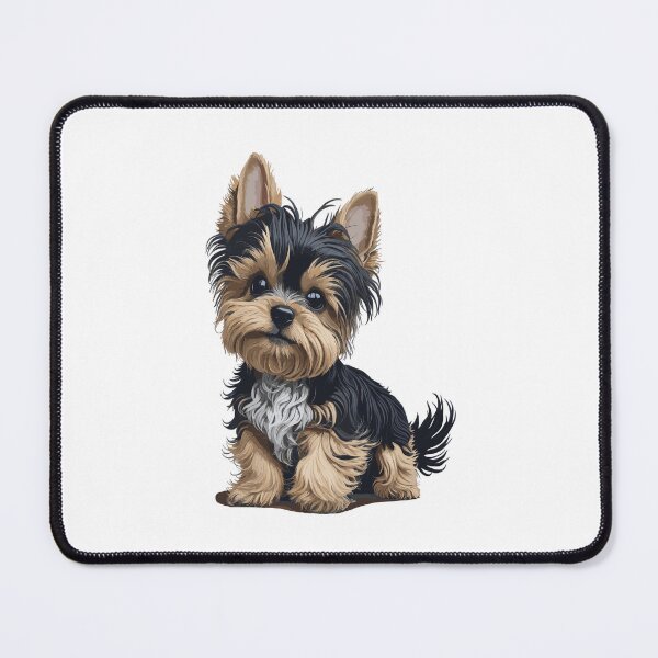 Item preview,  Small Yorkshire Terrier dog, sitting designed and sold by pixdesigns.