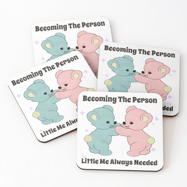 Item preview, Inner Child Trauma Healing Teddies - Self Love Reminding Bears designed and sold by bokucakes.