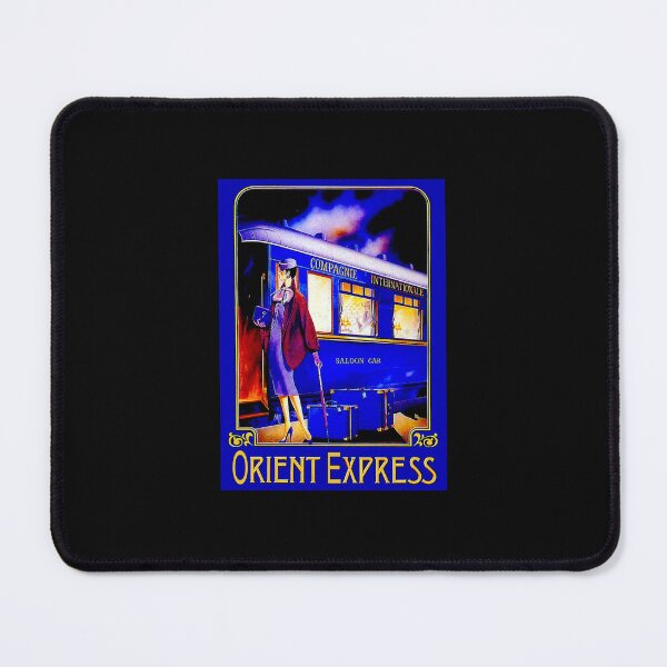 Item preview, ORIENT EXPRESS Vintage Train Passenger Travel Print designed and sold by AngelicaBlick.