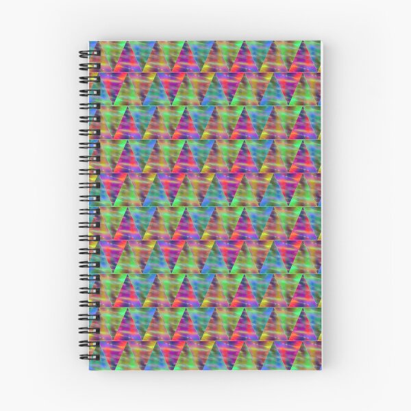 Item preview, Geometric triangles multicolor pattern designed and sold by cutecrazytshirt.