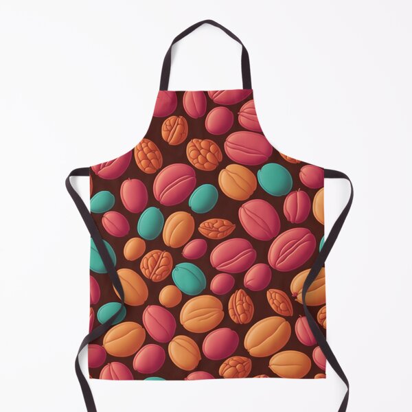 Item preview, Colored Coffee beans Pattern designed and sold by GracefulGems.