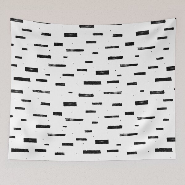 Item preview, SCANDI VINTAGE CANVAS TAPES BLACK AND WHITE, BY SUBGIRL designed and sold by SUBGIRL.