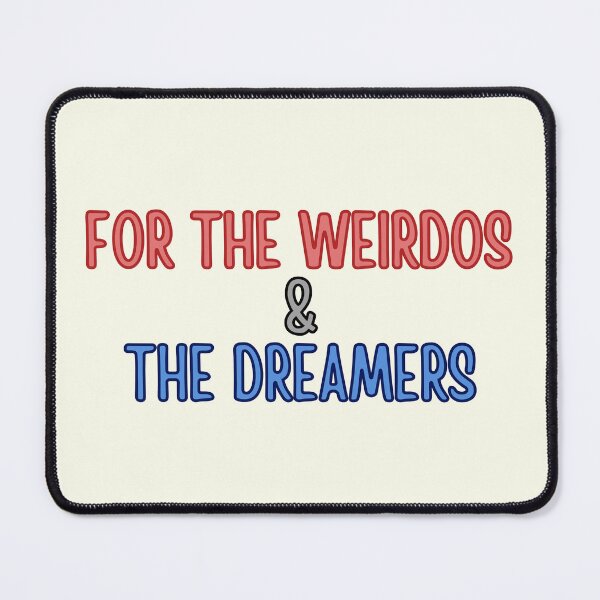 Item preview, for the weirdos and the dreamers ~ Royal white and Royal Blue designed and sold by getawaystore.