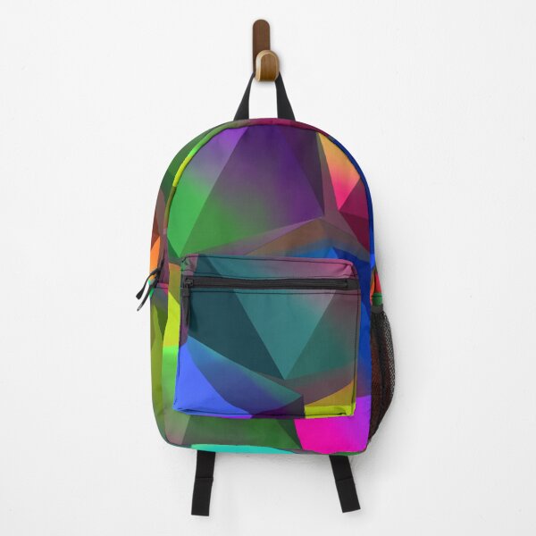 Item preview, Geometric triangles multicolor pattern designed and sold by cutecrazytshirt.