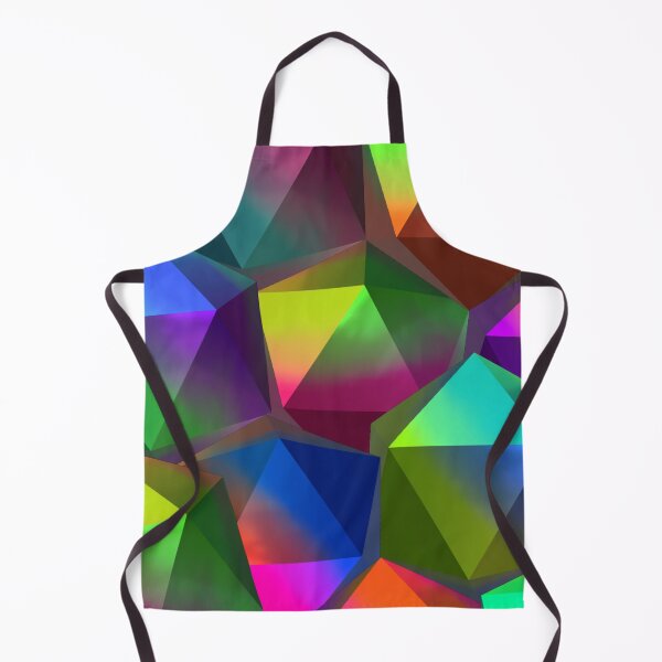 Item preview, Geometric triangles multicolor pattern designed and sold by cutecrazytshirt.