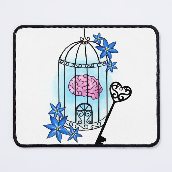 Item preview, Brain fog watercolour art designed and sold by Lianne Marie.