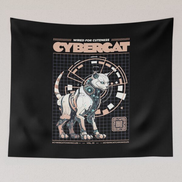 Item preview, Cybercat chronicles designed and sold by hamishby.