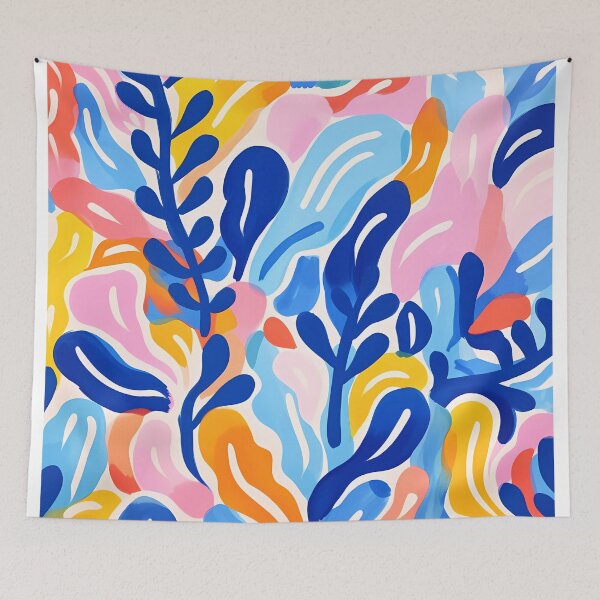 Artikelvorschau, Artistic hand painted abstract plant oil painting 04 entworfen und verkauft von UnaWu533.