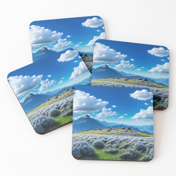 Item preview, Flower field on the mountain  designed and sold by Tijanaworldwide.