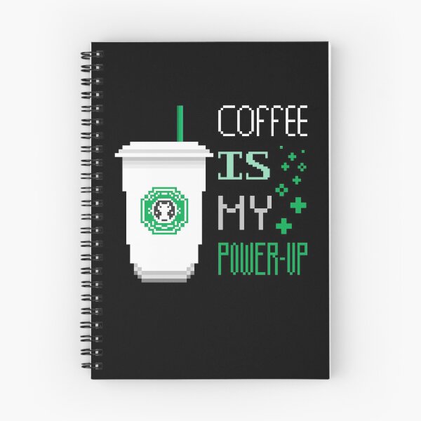 Item preview, Coffe is my power-up designed and sold by Retro-Freak.