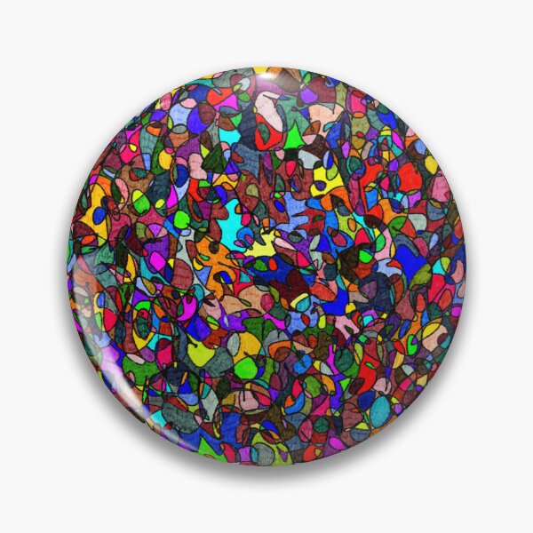 Item preview, Stained Glass Inspired Abstract Colorful Geometric Bright Fun Detailed Rainbow designed and sold by hopecope.