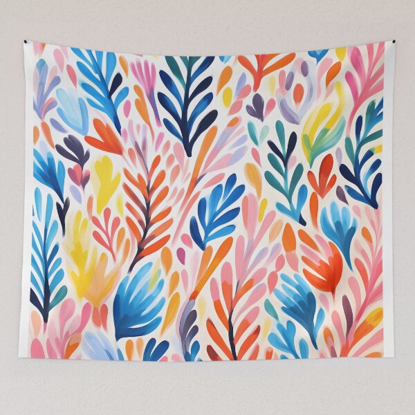 Artikelvorschau, Artistic hand painted abstract plant oil painting 06 entworfen und verkauft von UnaWu533.