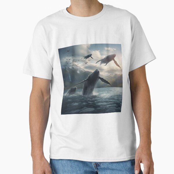 Item preview, Flying whales! designed and sold by Tord Standnes.
