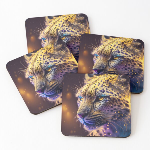 Item preview, Portrait of a leopard designed and sold by Maelgoa.