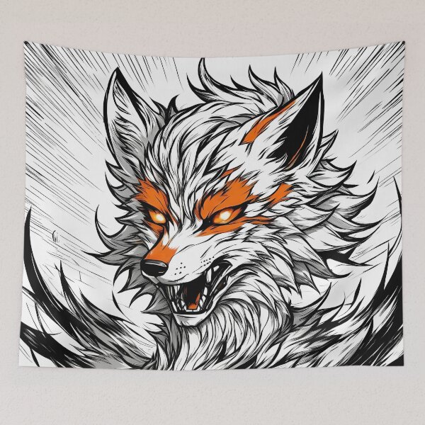 Item preview, Mythical fox demon-01 designed and sold by DWeyers.