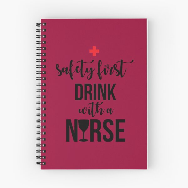 Item preview, Safety first drink with a nurse 	 	 designed and sold by quofzqvp89.