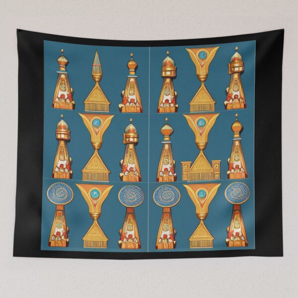 Item preview, MISR SANSKRITI SERIES || MISR SANSKRITI DESIGN-60 designed and sold by Reshma Budhiya.