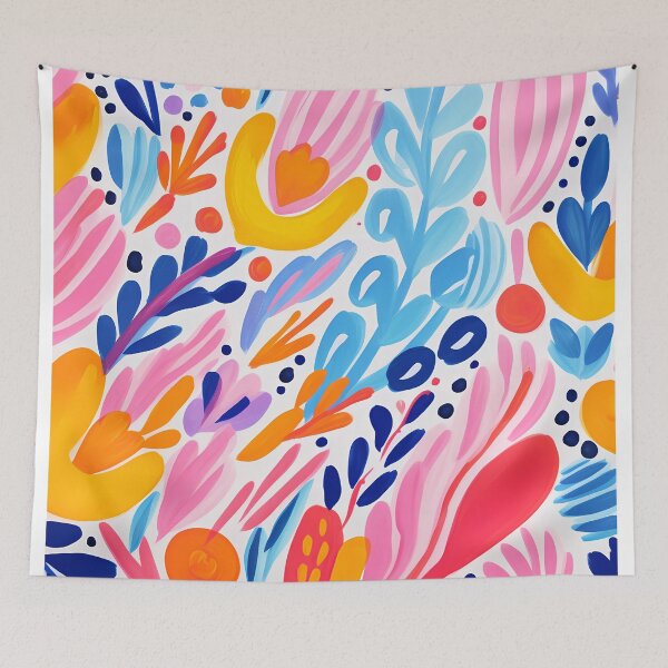 Artikelvorschau, Artistic hand painted abstract plant oil painting 08 entworfen und verkauft von UnaWu533.