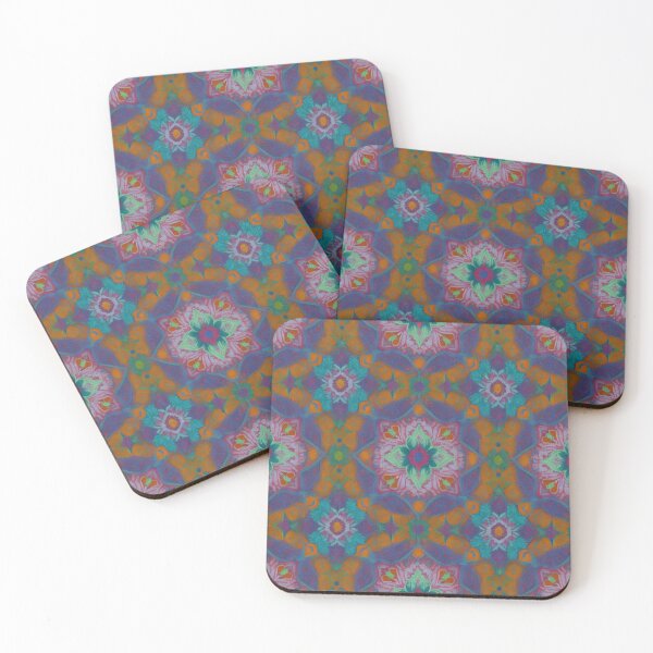 Item preview, Colorful Kaleidoscope Pattern Design Print designed and sold by randomtdesigns.