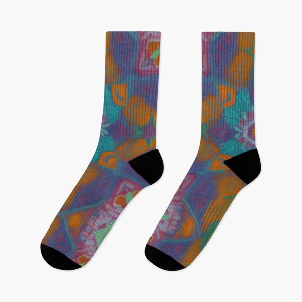 Item preview, Colorful Kaleidoscope Pattern Design Print designed and sold by randomtdesigns.