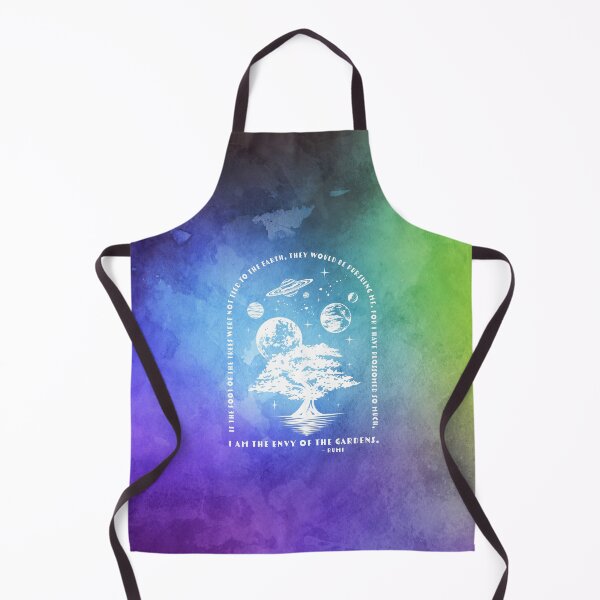Item preview, Cosmic Aesthetic Rumi Poem on Watercolor - I am the Envy of the Gardens designed and sold by Trish Dish.