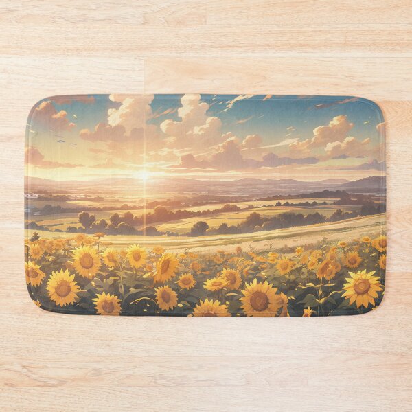 Item preview, Fields of Sunshine: A Captivating Artwork of Serene Sunflowers designed and sold by Wylveragon.