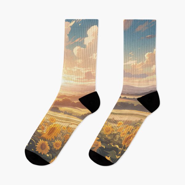 Item preview, Fields of Sunshine: A Captivating Artwork of Serene Sunflowers designed and sold by Wylveragon.