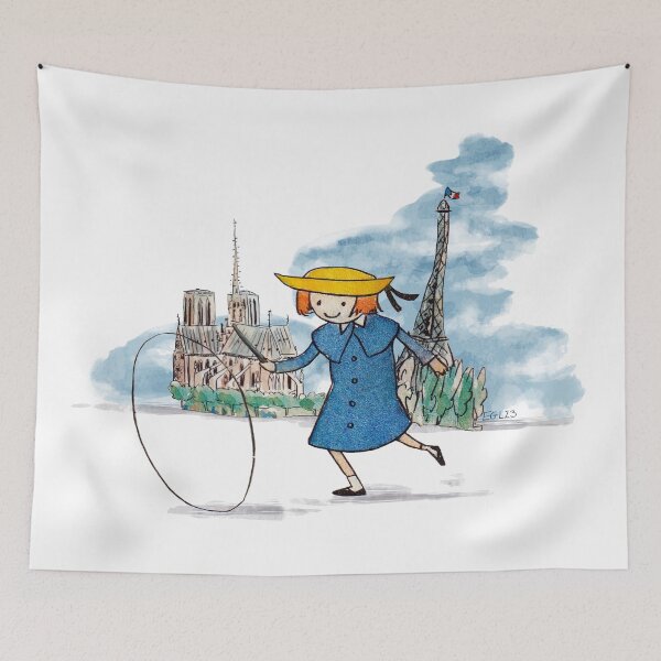 Item preview, Madeline Eiffel tower Notre Dame Paris designed and sold by elopez7228.