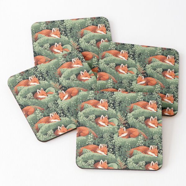 Item preview, Sleeping Fox designed and sold by Patterned Palette.