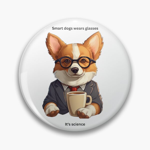 Item preview, Corgi With Glasses  designed and sold by StorylineStyle.