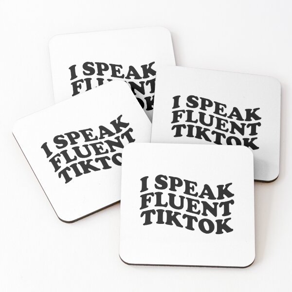 Item preview, I SPEAK FLUENT TIKTOK designed and sold by theStellar.