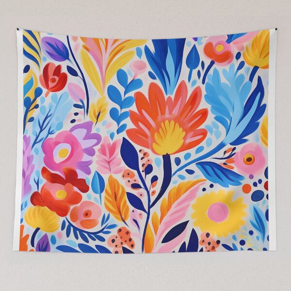 Artikelvorschau, Artistic hand painted abstract plant oil painting entworfen und verkauft von UnaWu533.