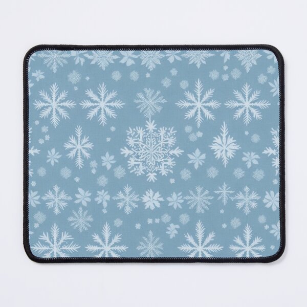 Item preview, Nordic Snowflake Winter Pattern Design Print designed and sold by randomtdesigns.