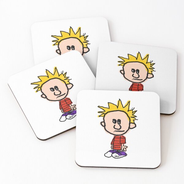 Item preview, Calvin (white background) designed and sold by MentaLee.