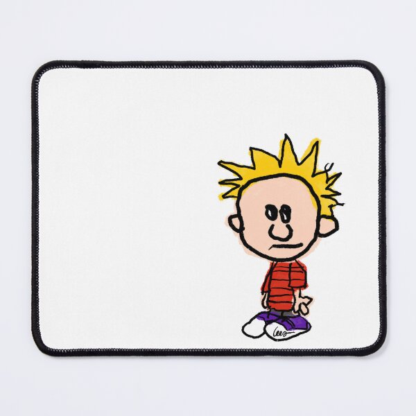 Item preview, Calvin (white background) designed and sold by MentaLee.